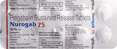 Nurogab M 75 Mg/750Mcg Tablet 10 Nurogab M 75 Mg/750Mcg Tablet 10